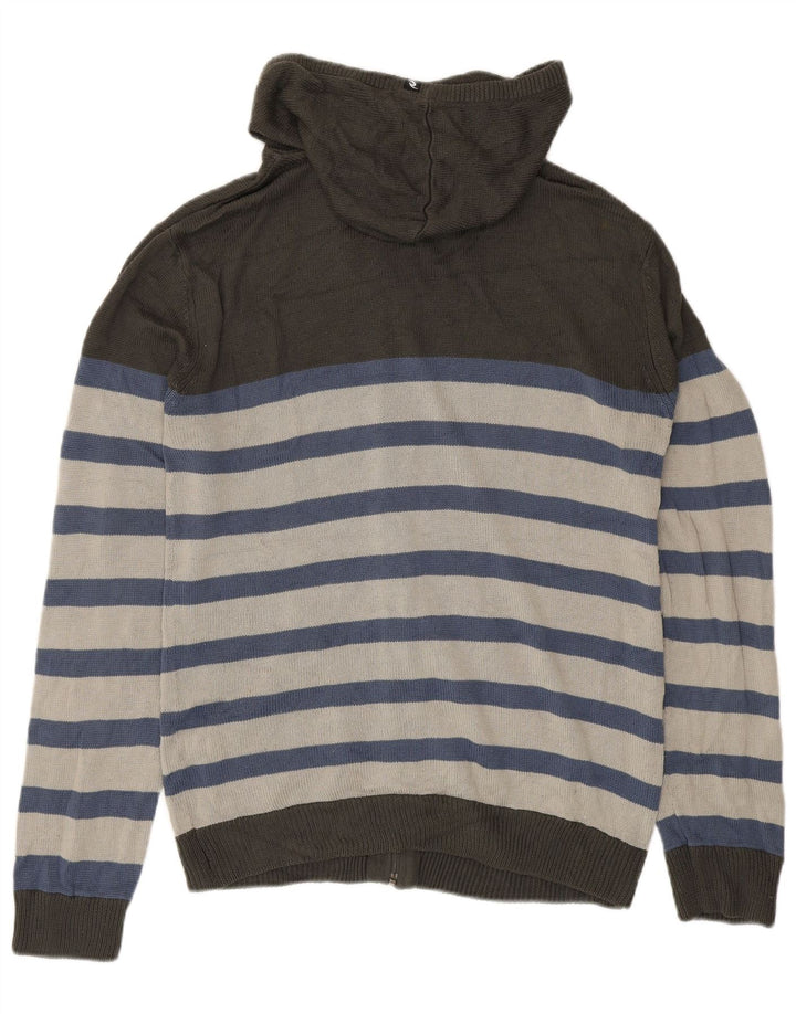 Rip Curl muški džemper s kapuljačom srednje sive pruge