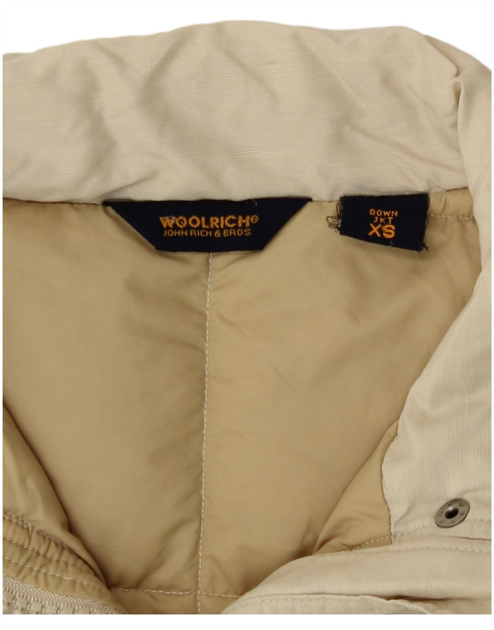 Woolrich Ženska široka podstavljena jakna UK 6 XS bež poliamid
