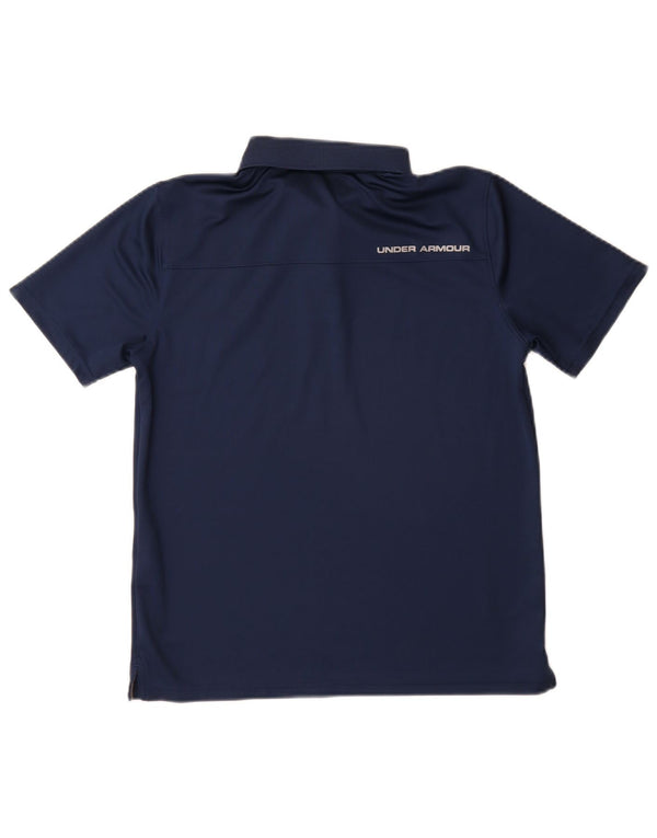 UNDER ARMOUR Boys Heat Gear polo majica 11-12 godina velika tamnoplava
