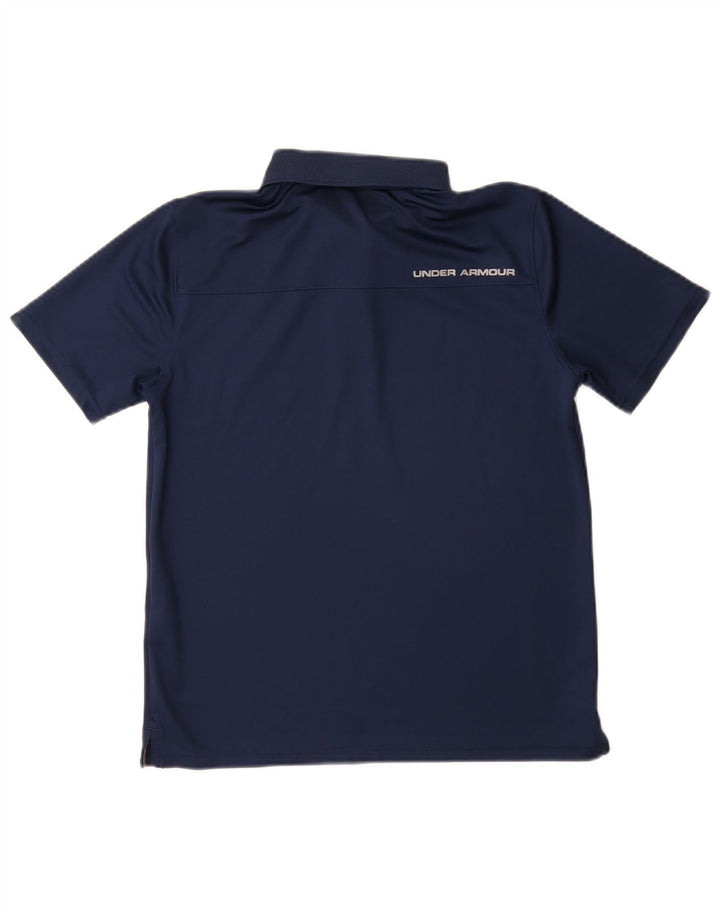 UNDER ARMOUR Boys Heat Gear polo majica 11-12 godina velika tamnoplava