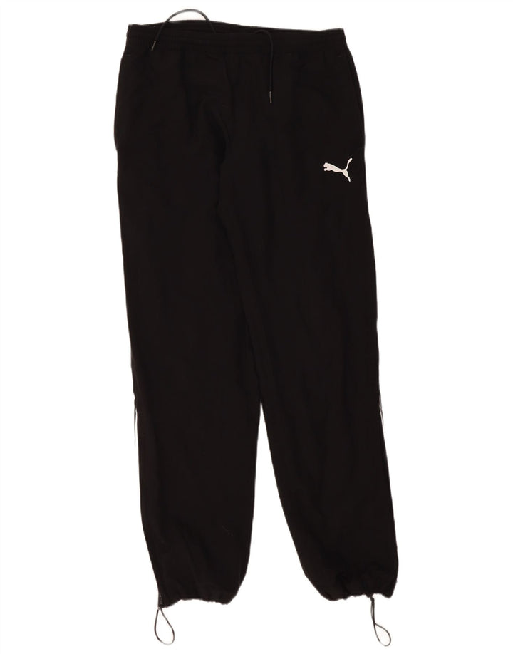 Puma muške trenirke Hlače Joggers Male crne boje poliester