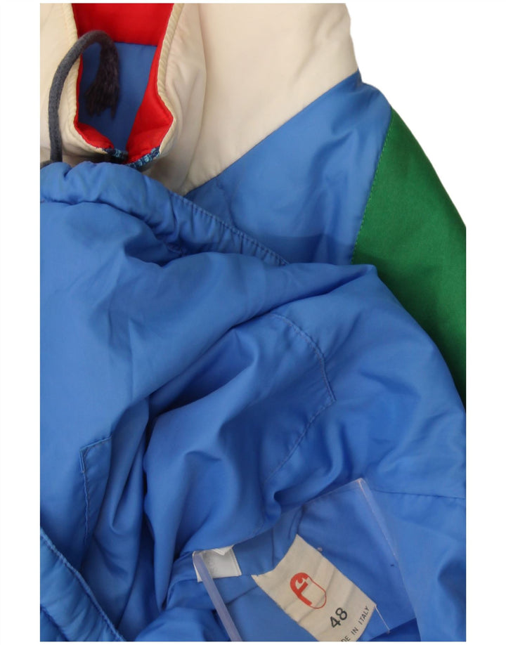 La Font muška podstavljena jakna IT 48 Medium Blue Colourblock poliamid