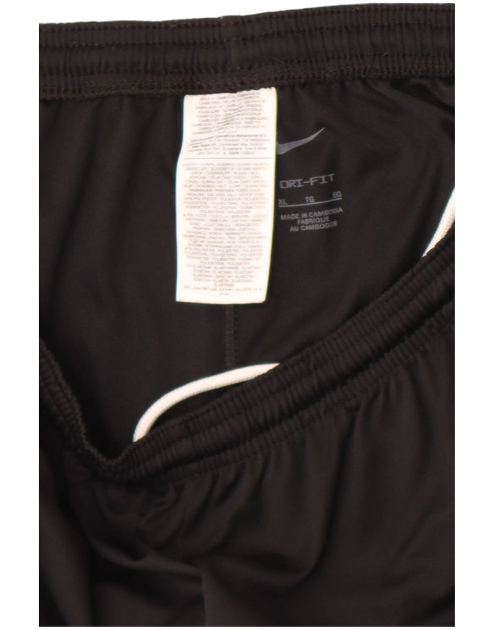 Nike muške hlače za trenirku Dri Fit XL, crni poliester