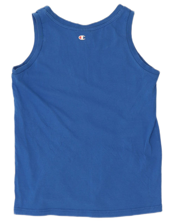 Champion Boys Graphic Vest Top 11-12 Years Large Blue