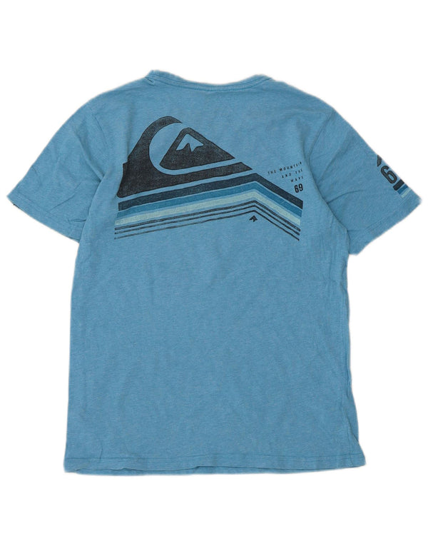 Plava pamučna majica Quiksilver Boys Graphic T-Shirt Top 13-14 Years
