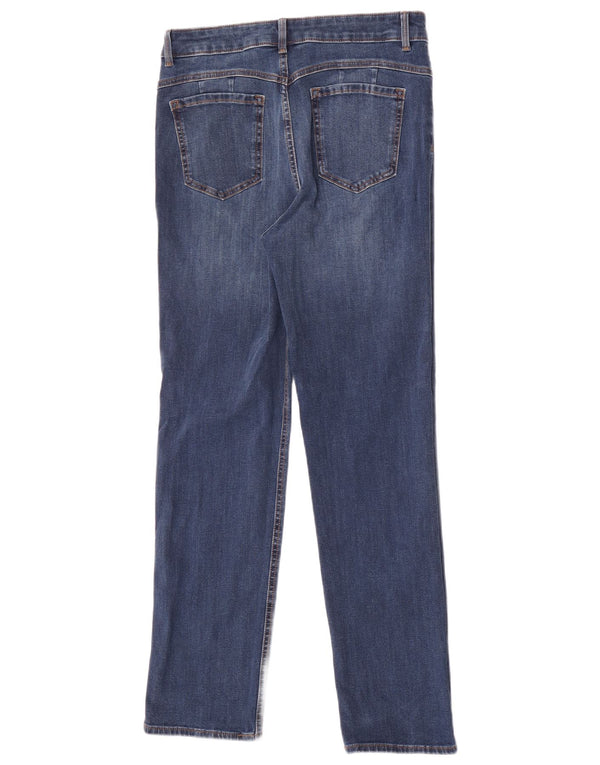 Marks & Spencer Ženske The Magic Slim Jeans UK 12 srednje W30 L30 plava
