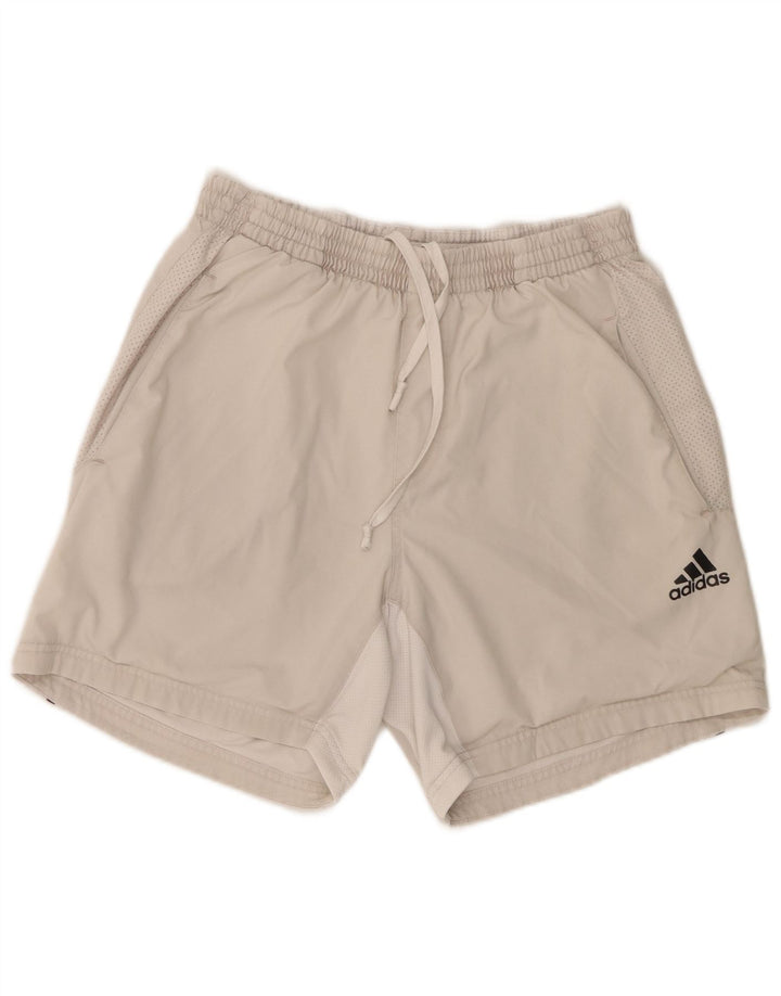Adidas muške sportske kratke hlače srednje sive boje od poliestera