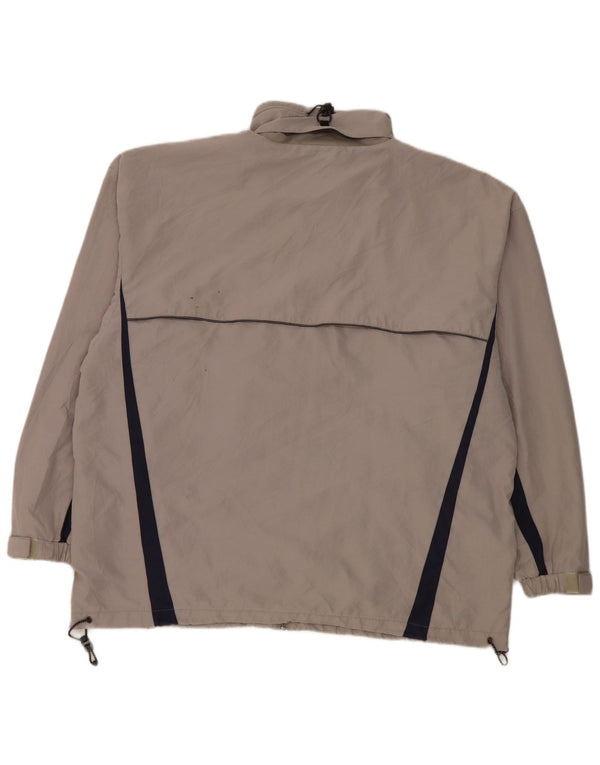 Champion Mens Rain Jacket UK 42 XL Grey Colourblock Polyester