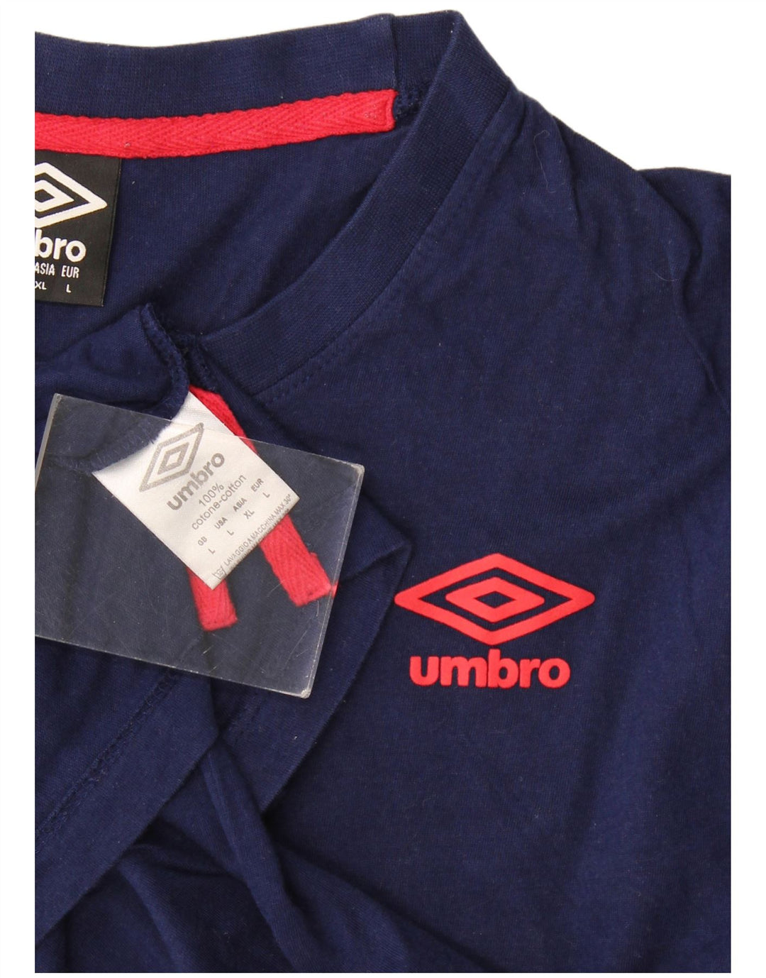 Umbro muška majica kratkih rukava, veliki mornarsko plavi pamuk