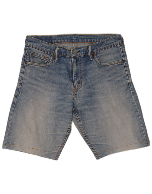 Levi's Mens 504 Denim Shorts W30 Medium Blue