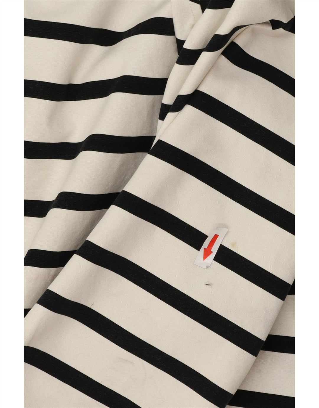 Velika ženska vodootporna jakna s kapuljačom Joules UK 18 XL na bijele pruge