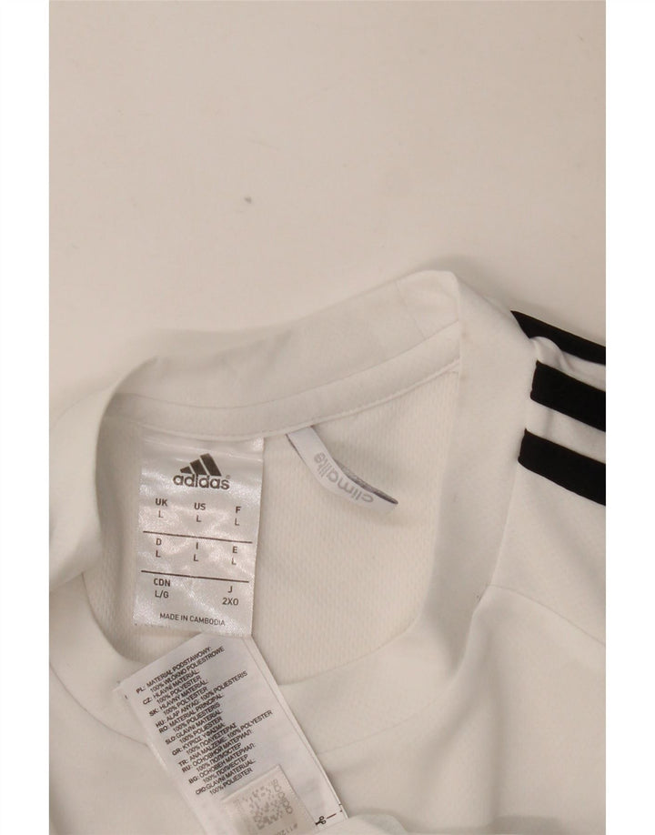 ADIDAS muška majica Climalite Top veliki bijeli poliester u boji