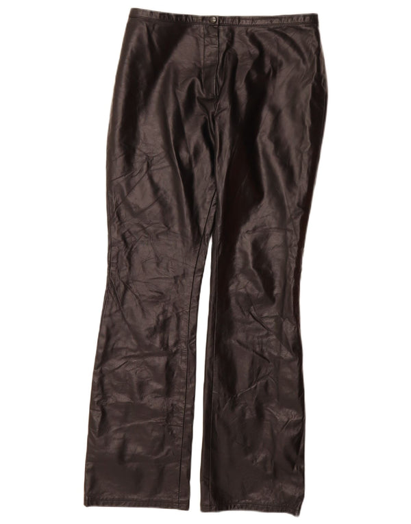 VINTAGE ženske ležerne hlače s bootcutom US 9 srednje W28 L30 crne