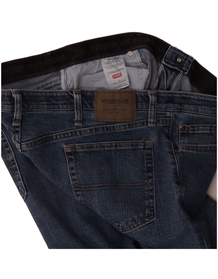 WRANGLER Mens Denim Shorts W40 XL  Blue Cotton