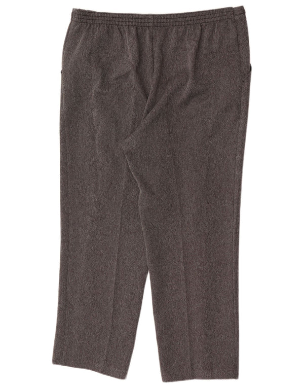 Marks & Spencer ženske ravne skraćene hlače UK 16 Large W34 L25 sive