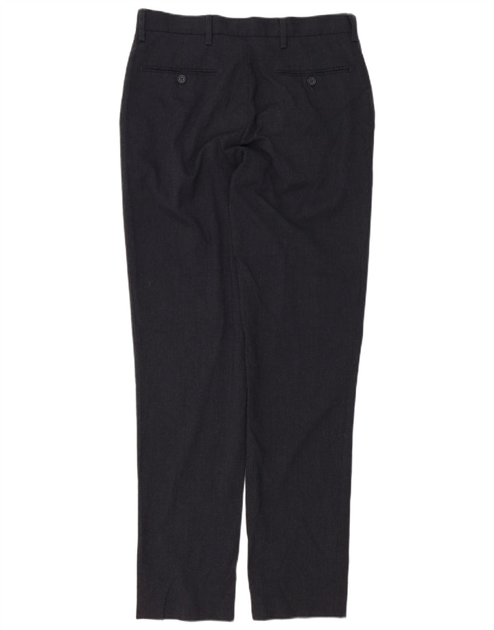Marks & Spencer muške uske chino hlače W32 L33 sivi poliester