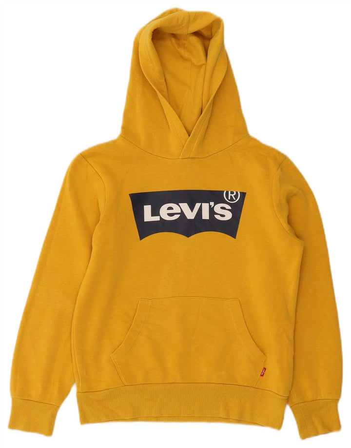 Levi's Boys majica s kapuljačom s kapuljačom 9-10 godina žuta
