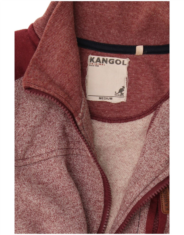 Gornja jakna muške trenirke Kangol srednje bordo boje