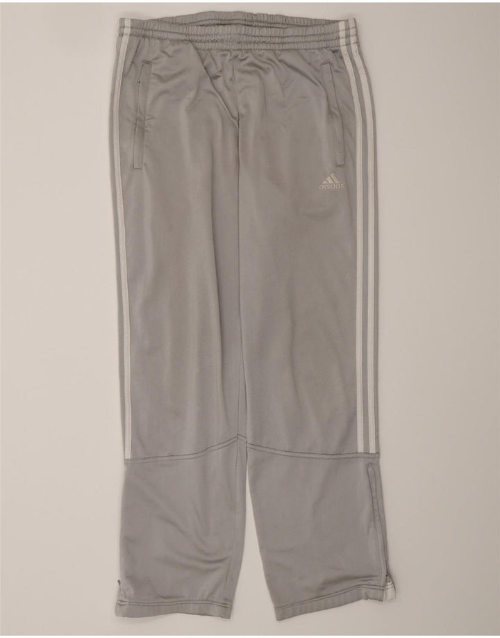 ADIDAS muške hlače za trenirku UK 40/42 srednje sivi poliester