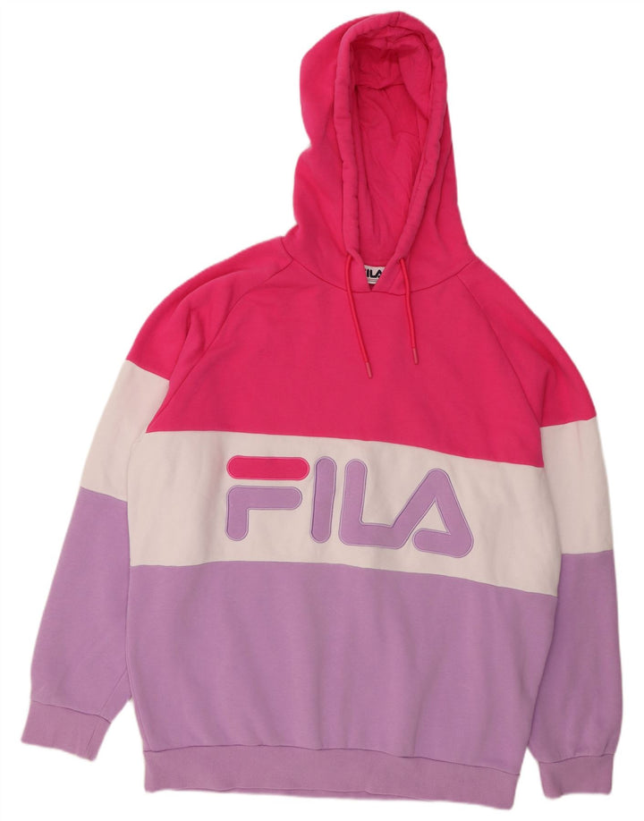 FILA Ženska majica s kapuljačom s kapuljačom UK 22 3XL Raznobojna boja