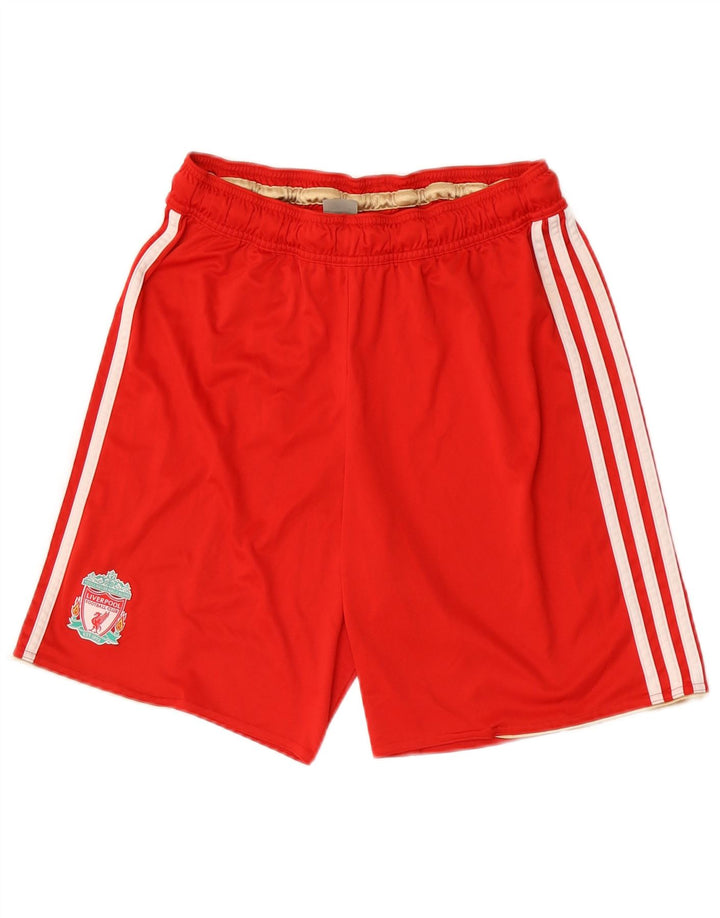 Adidas muške sportske kratke hlače Liverpool srednje crvene boje od poliestera