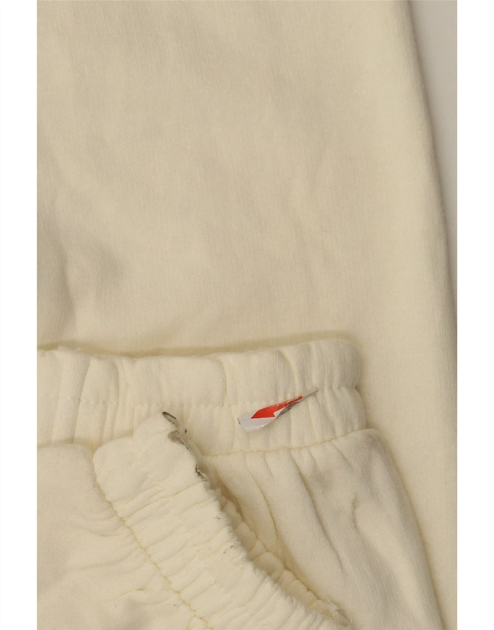 Zara Ženska trenirka Hlače Joggers UK 8 Mali prljavo bijeli poliester
