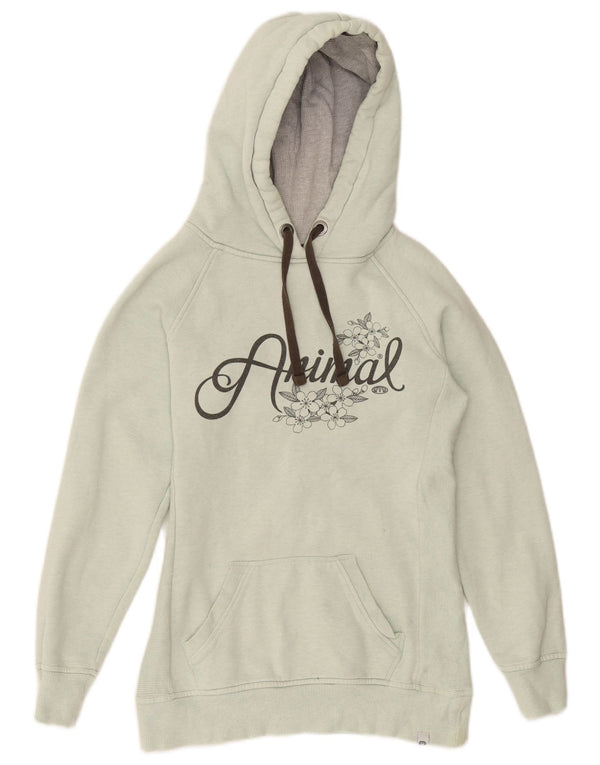 Ženska majica s kapuljačom s kapuljačom s motivom životinja UK 8, mali zeleni pamuk