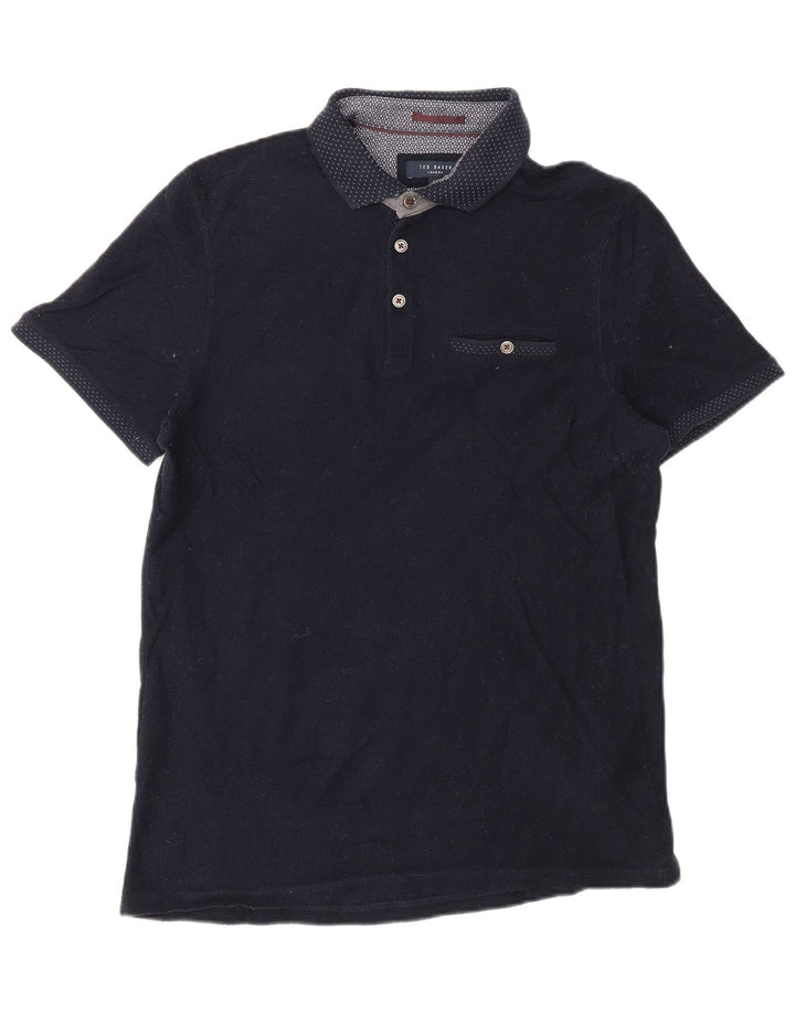 Ted Baker muška polo majica veličine 4 velika tamnoplava pamuk