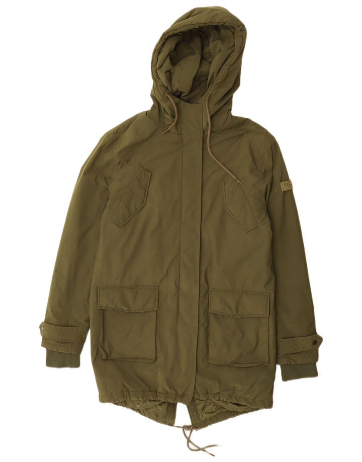 PEPE Jeans ženska parka jakna s kapuljačom UK 14 Srednji kaki