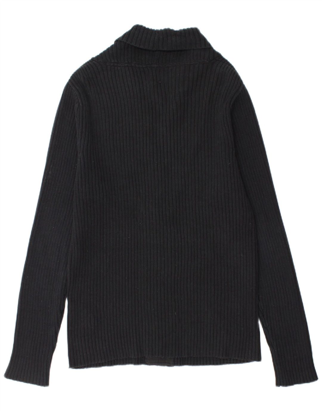 Jack & Jones muški kardigan pulover Veliki crni pamuk