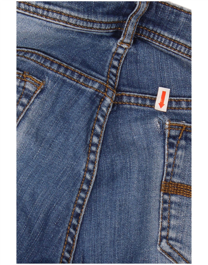 FAT FACE Ženske kapri traperice UK 14 Large W32 L23 Plava