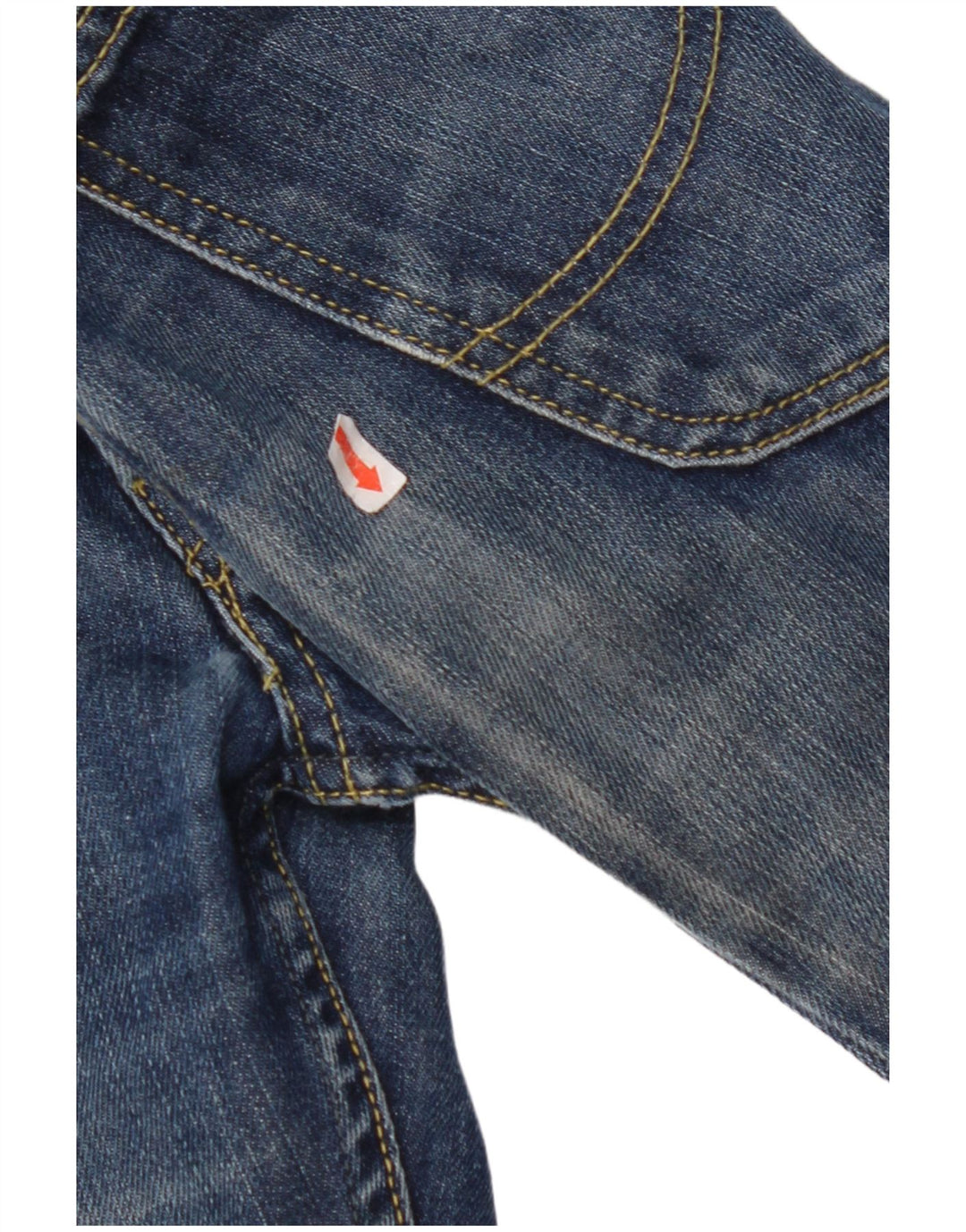 LEE muške Knox ravne traperice W32 L34 tamnoplavi pamuk