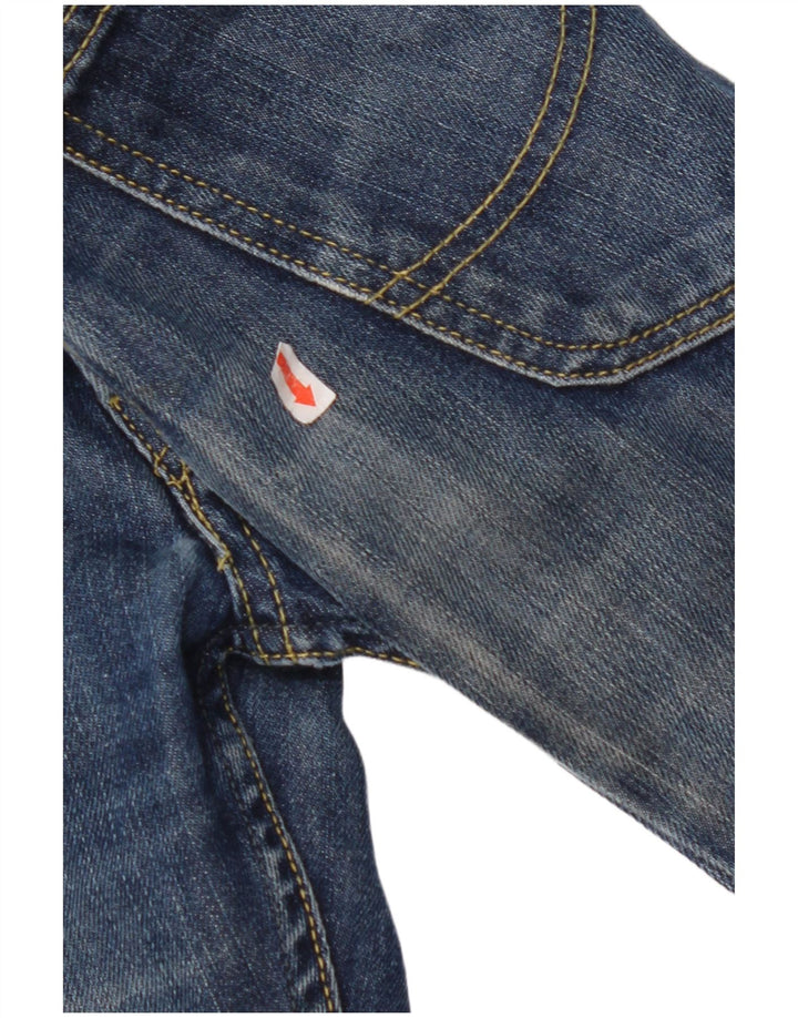 LEE muške Knox ravne traperice W32 L34 tamnoplavi pamuk