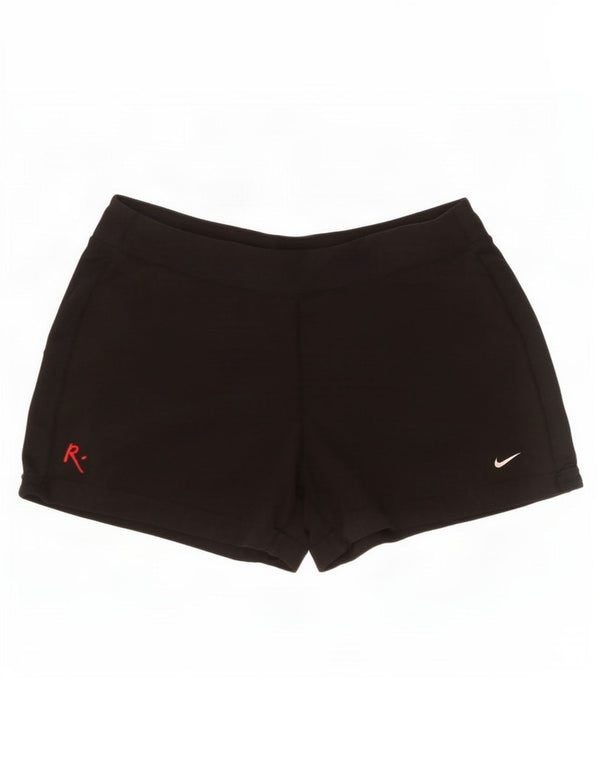 Nike ženske kratke sportske kratke hlače Dri Fit UK 16/18 veliki crni poliester