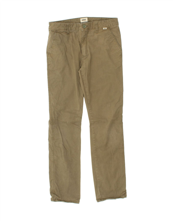 VANS Womens Slim Chino Trousers W28 L28 Beige Vintage Vans and Second-Hand Vans from Messina Hembry 