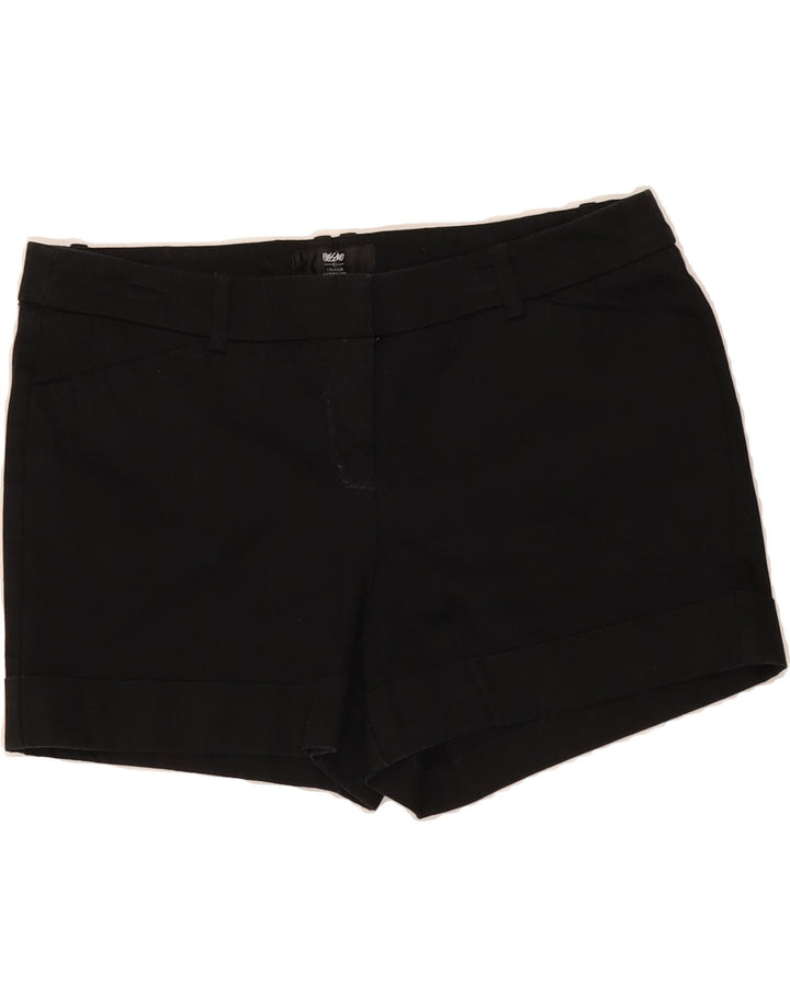 MOSSIMO Womens Casual Shorts US 12 Large W32  Black Cotton Vintage Mossimo and Second-Hand Mossimo from Messina Hembry 