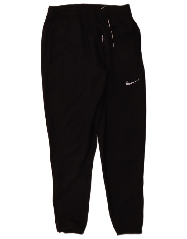 NIKE Muške Dri Fit Trenirke Hlače Joggers Mali crni poliester