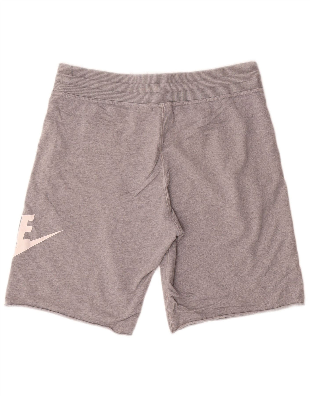 Nike muške grafičke sportske kratke hlače srednje sive boje od pamuka