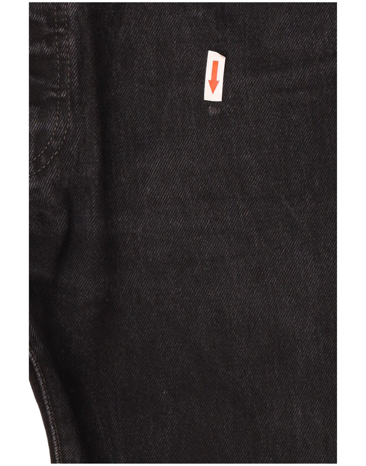 Levi's muške 501 ravne traperice W34 L32 crni pamuk