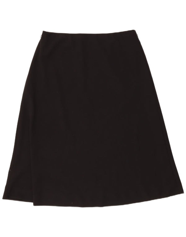 Marks & Spencer ženska suknja A-kroja UK 18 XL W36 crni poliester