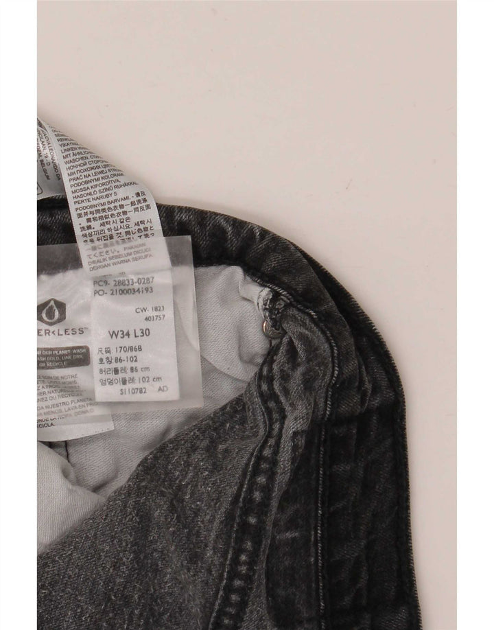 Levi's muške uske traperice W34 L26 sivi pamuk