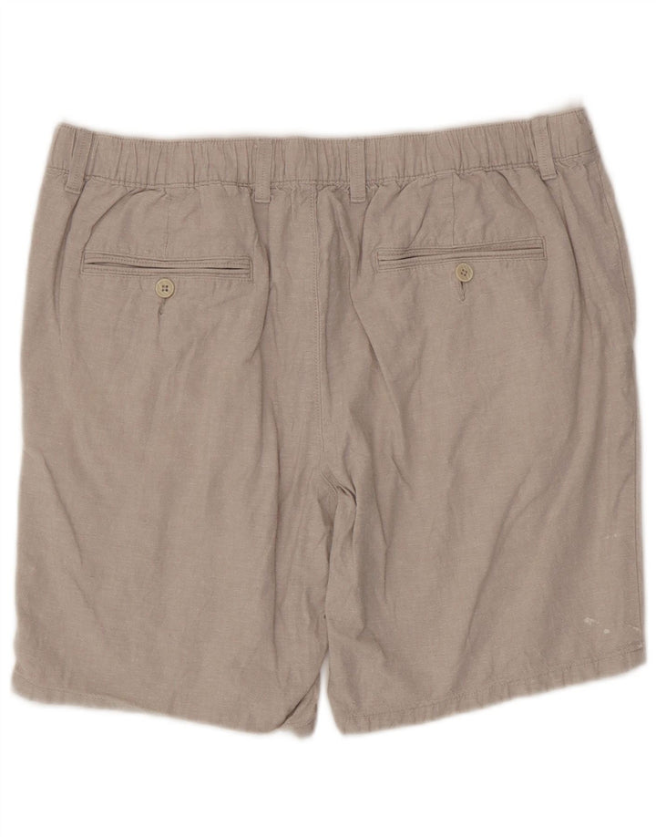 Marks & Spencer muške chino kratke hlače W36 veliki sivi pamuk