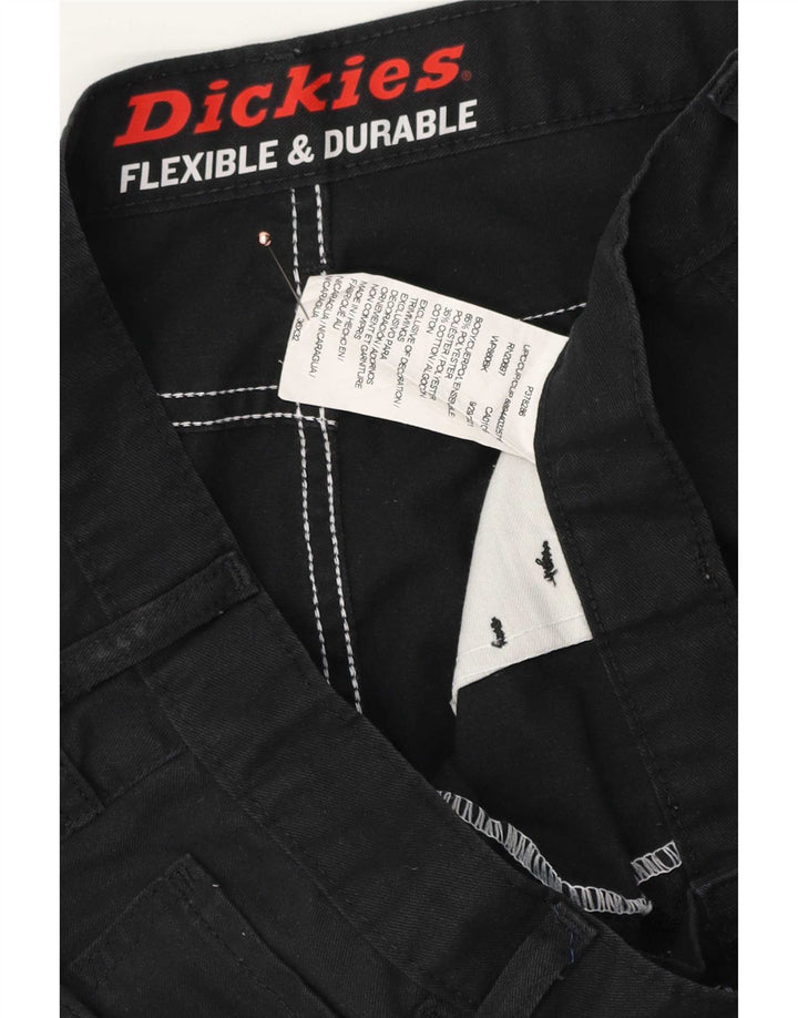 Dickies muške ravne ležerne hlače W36 L32 crni poliester