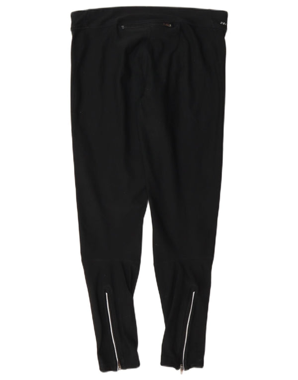 Nike Ženske Dri Fit Leggings UK 14 Medium tamnoplavi poliester