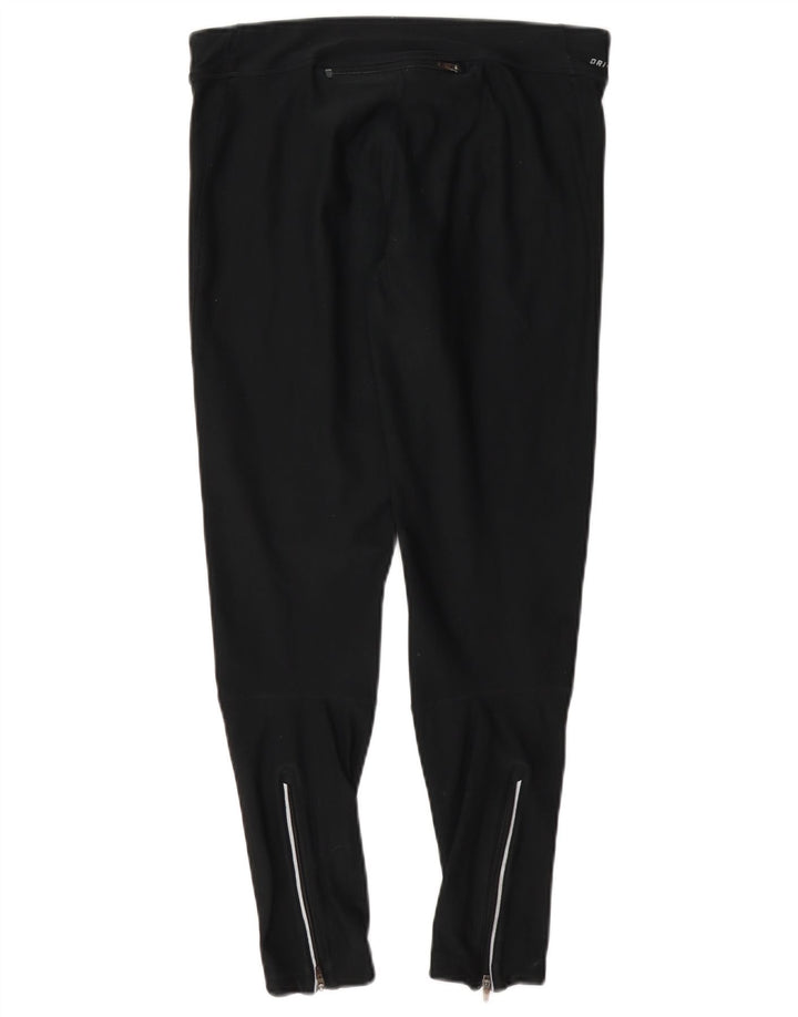 Nike Ženske Dri Fit Leggings UK 14 Medium tamnoplavi poliester