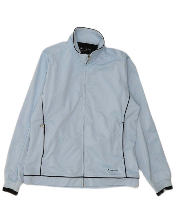 Champion ženska gornja jakna trenirke Easy Fit UK 14 srednje plavi poliester