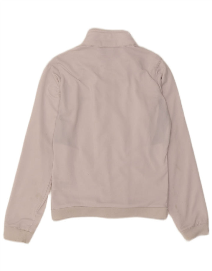 Reebok ženska gornja jakna za trenirku UK 12 Medium White Colourblock poliester