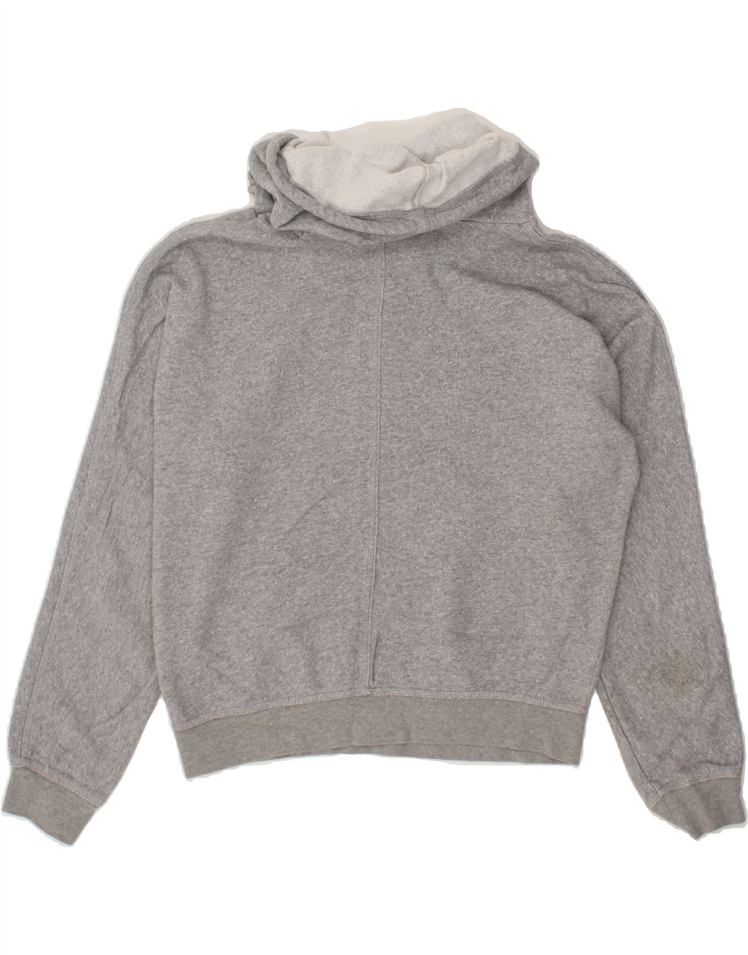 NIKE Womens Hoodie Jumper UK 14 Medium Grey Vintage Nike and Second-Hand Nike from Messina Hembry 