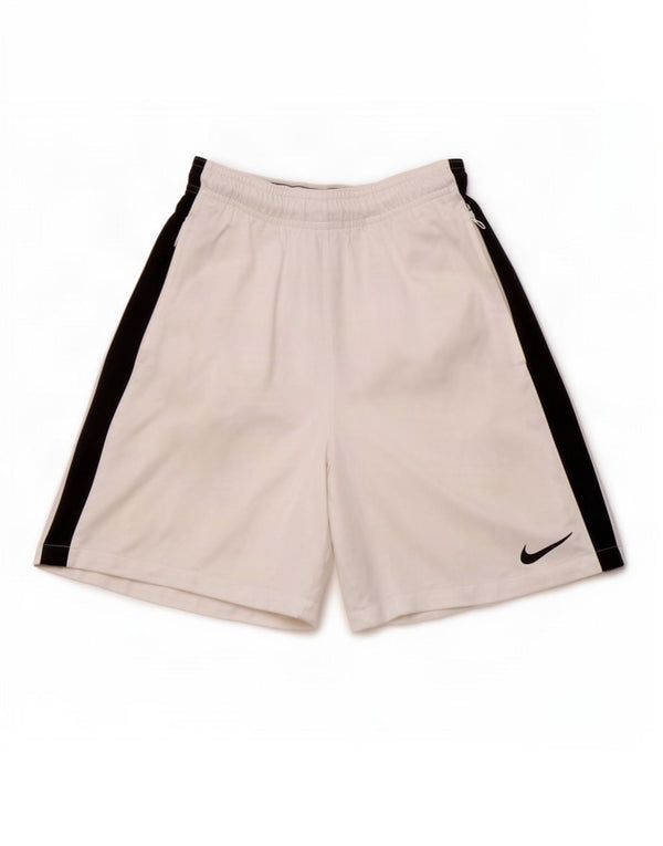 Nike Sportske kratke hlače za dječake 13-14 godina XL bijeli poliester u boji
