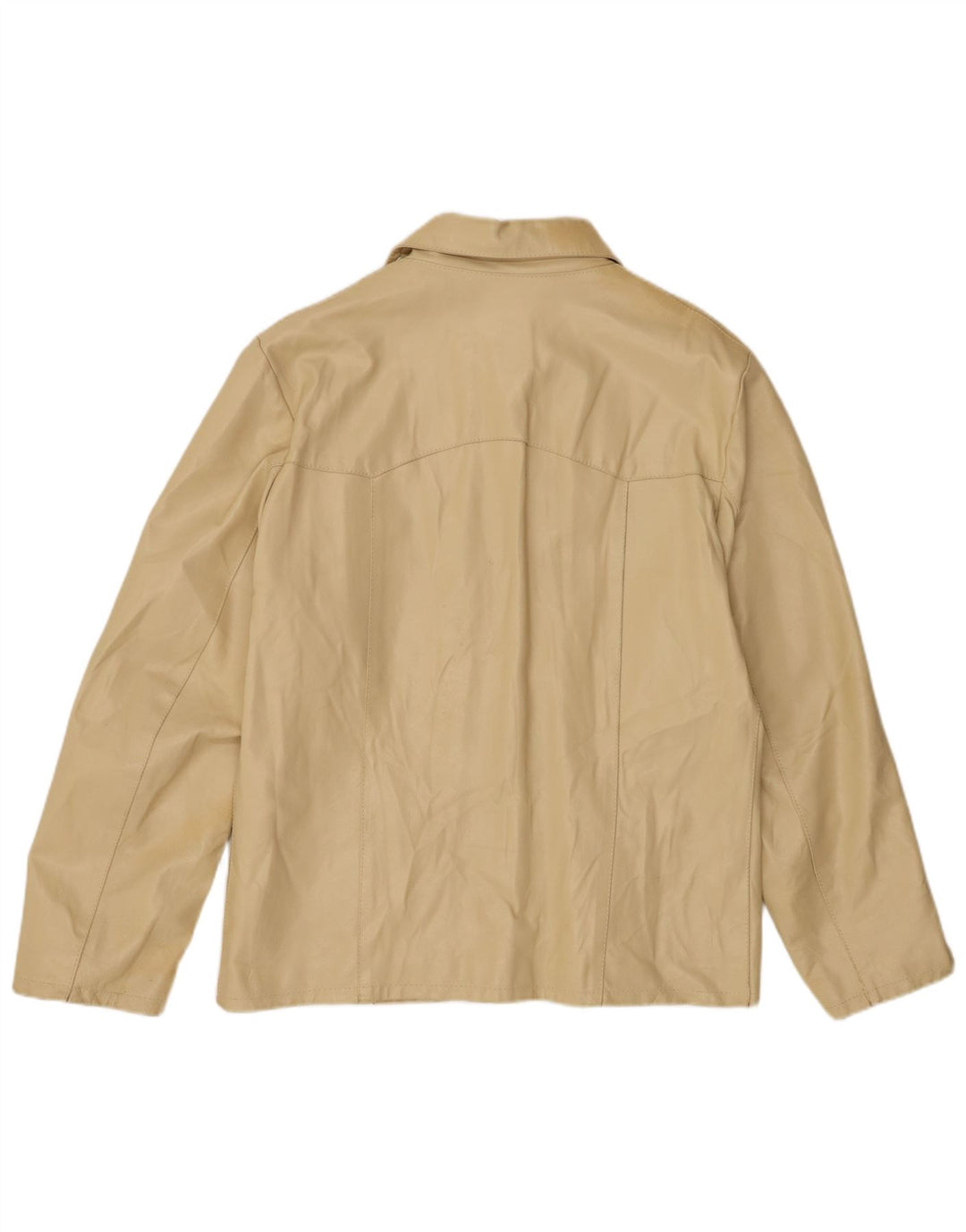 Bayside muška kožna jakna UK 40 Large Beige Leather